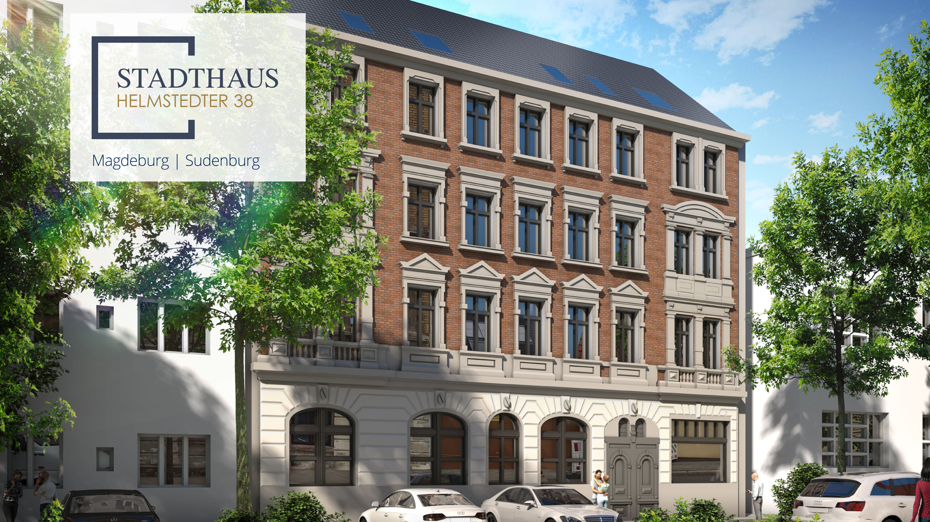 Visualisierung Stadthaus Helmstedter 38