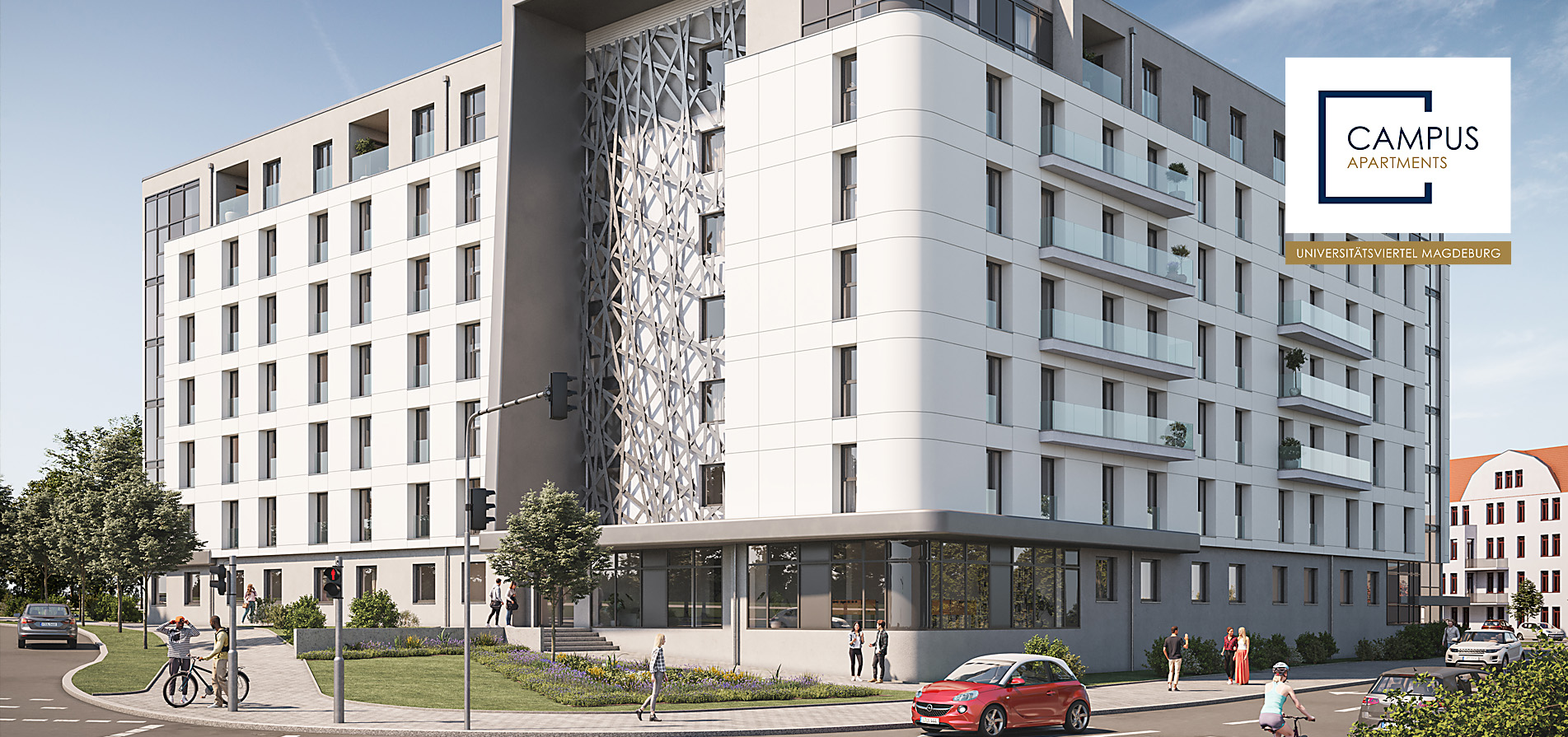 Campus Apartments im Universitätsviertel