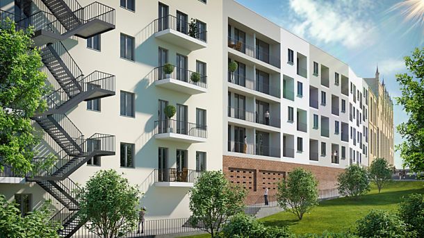 moderne und hochwertige Wohnimmobilien mit Balkon 